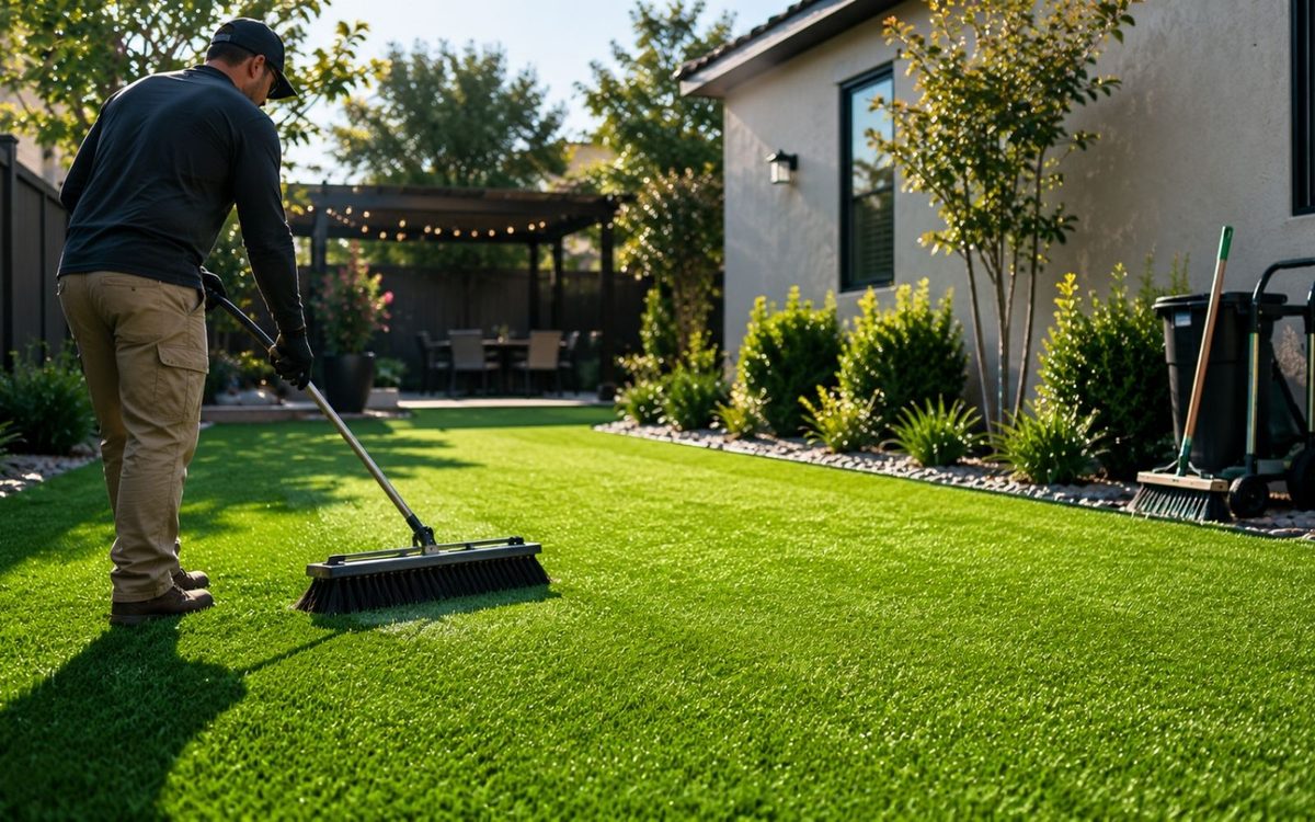 Turf Maintenance — Rhino Grass artificial grass in Orlando, FL