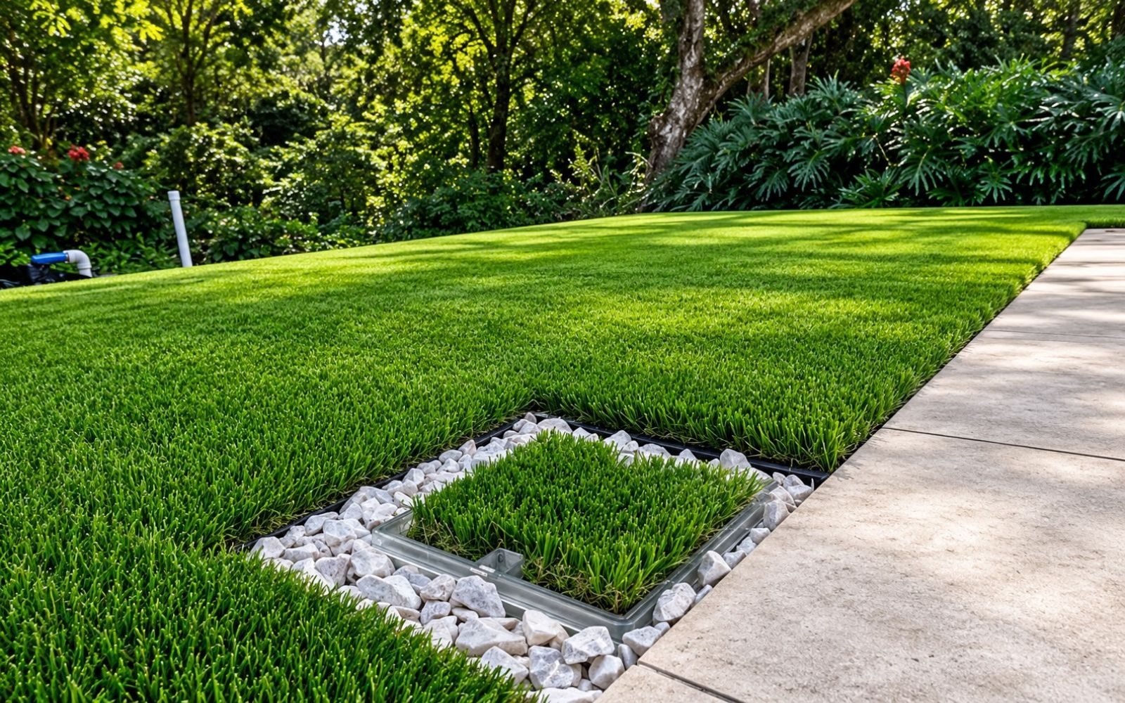 Casselberry Backyard Turf — Rhino Grass artificial turf project (3)