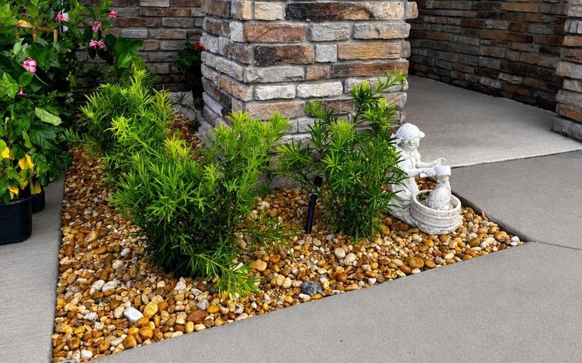 Titusville Front Yard Revamp — Rhino Grass artificial turf project (4)