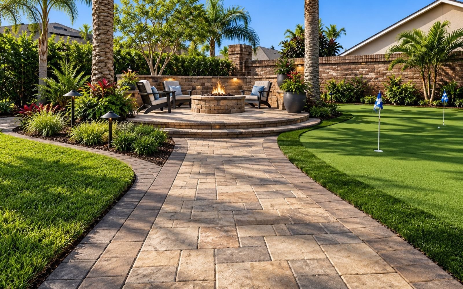 Pavers & Hardscapes — Rhino Grass in Orlando, FL